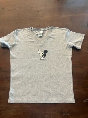 Disney Gray Mickey Mouse Ladies Tee